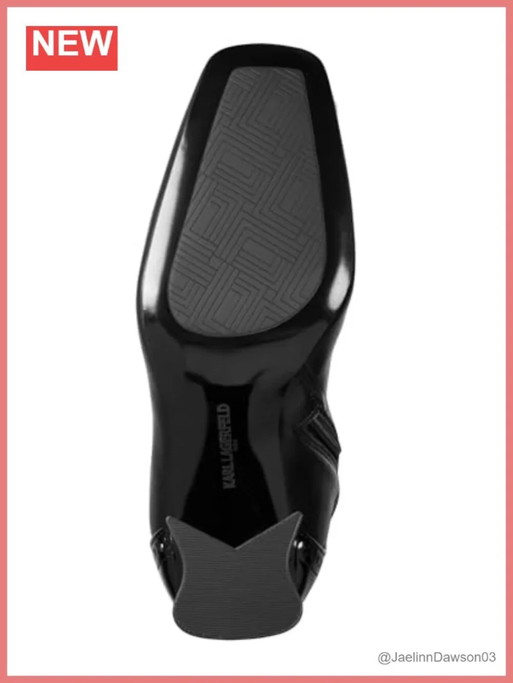 Knee High Heeled Bootie with Subtle Hardware - Women's Boots
